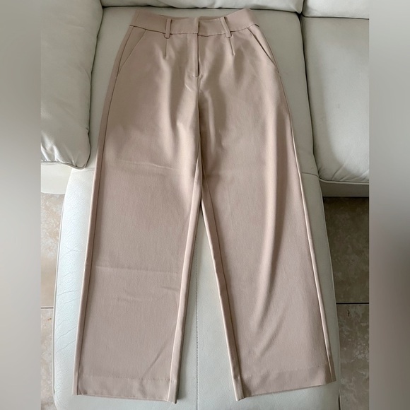 High Rise Khaki Women's Pants Trousers - Picture 1 of 4